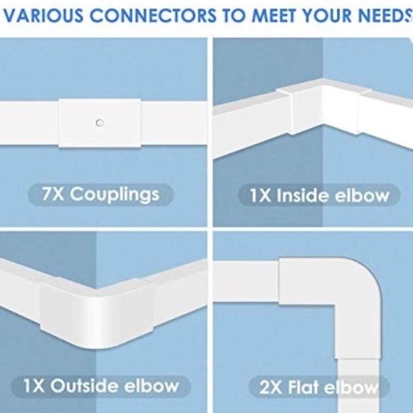 Cord Channel Cable Concealer - Messy Cable is Solved! - Picture 10 of 12